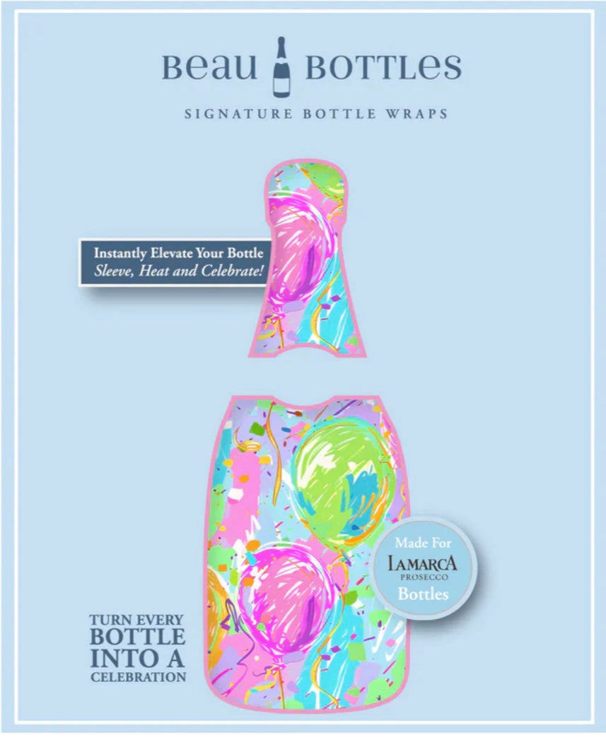 Beau Bottle Happy Birthday Balloons- La Marica Edition