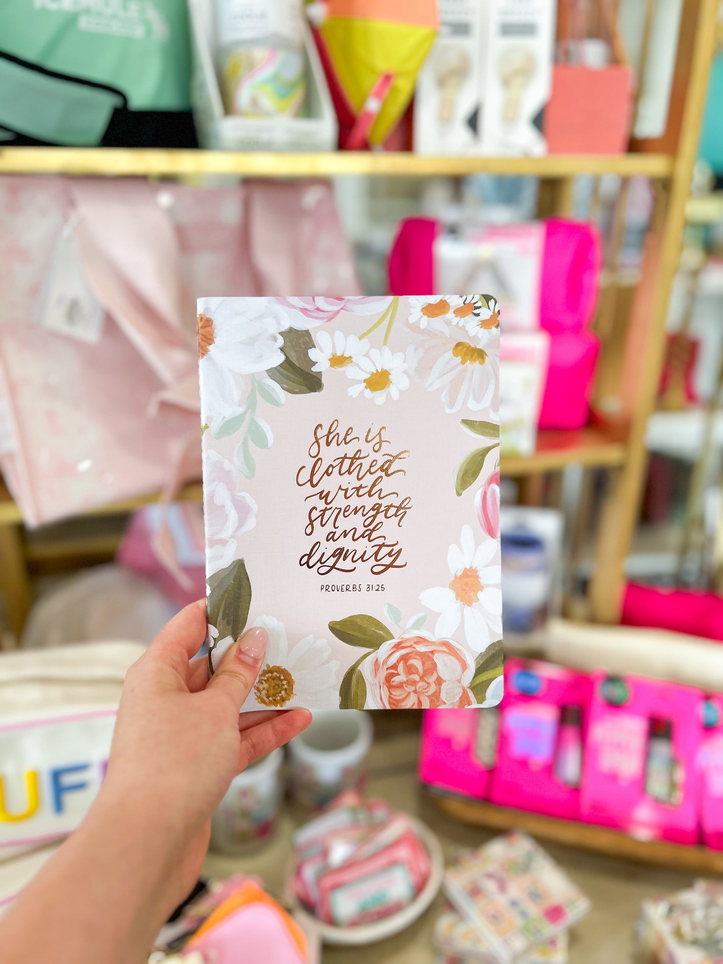 Notebook- She is Clothed with Strength and Dignity