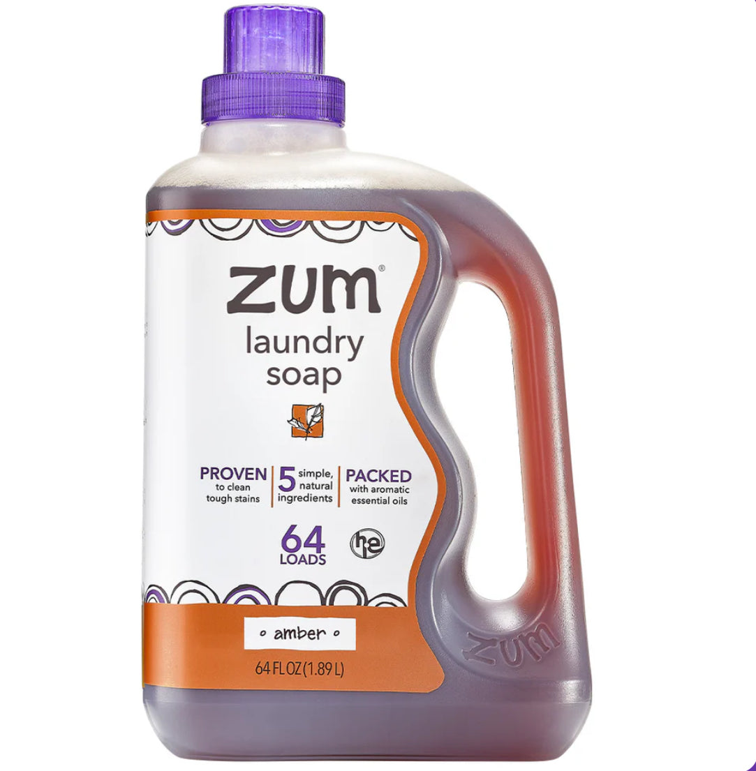 Amber 64oz Zum Laundry Soap