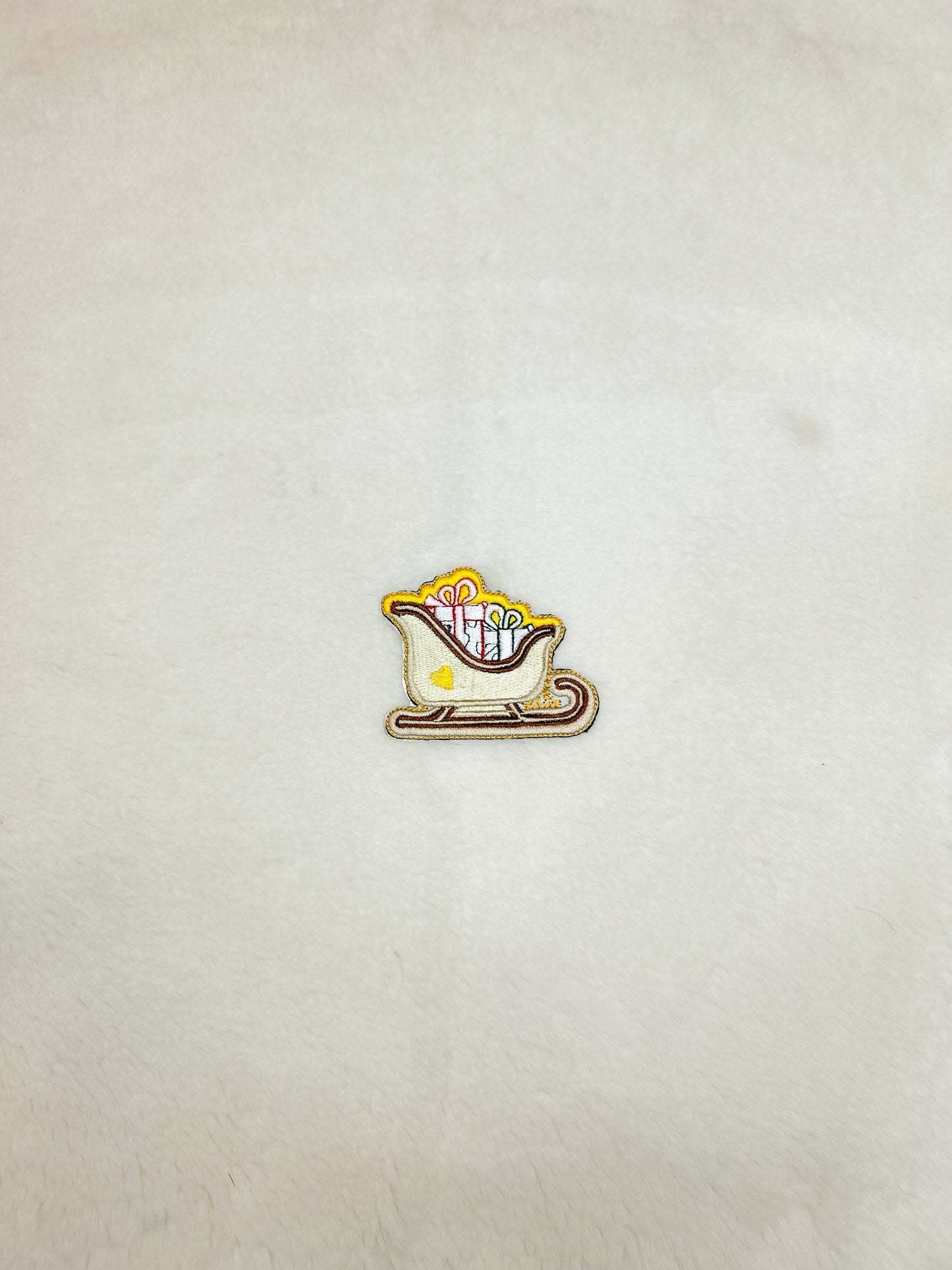 Patch-Mini Sleigh with Presents