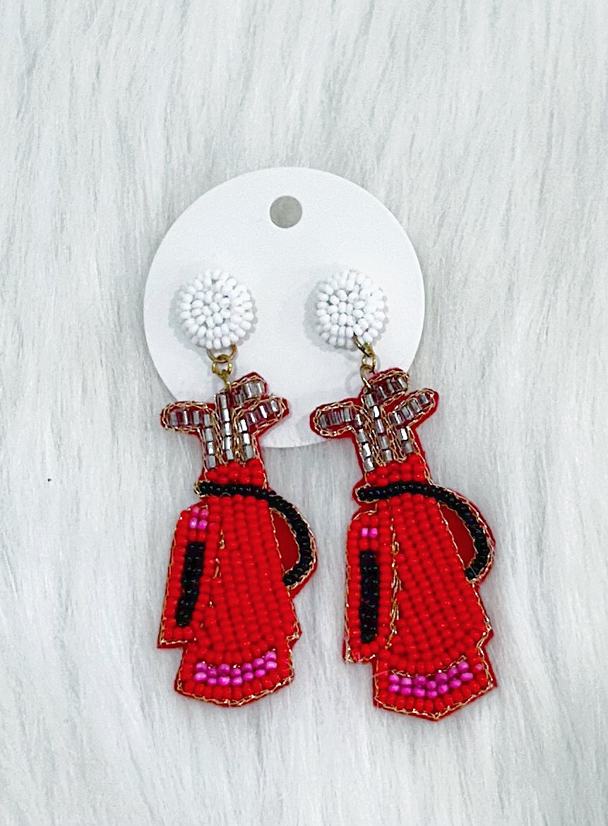 Beaded Golf Bag Dangles