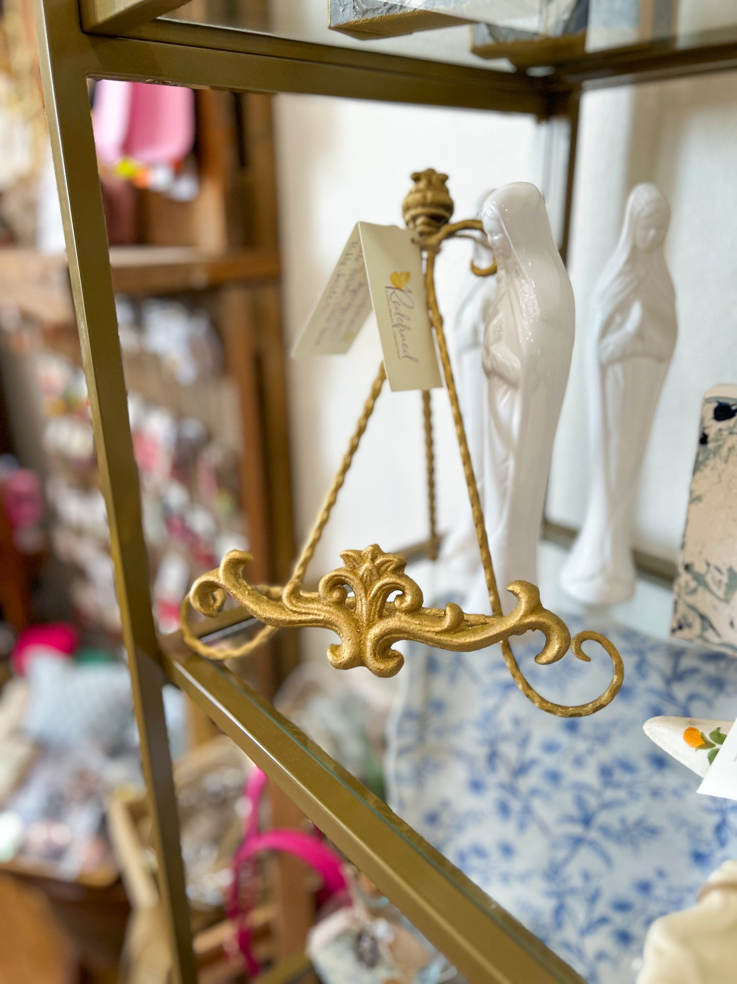 Gold Easel Bible/Book Stand