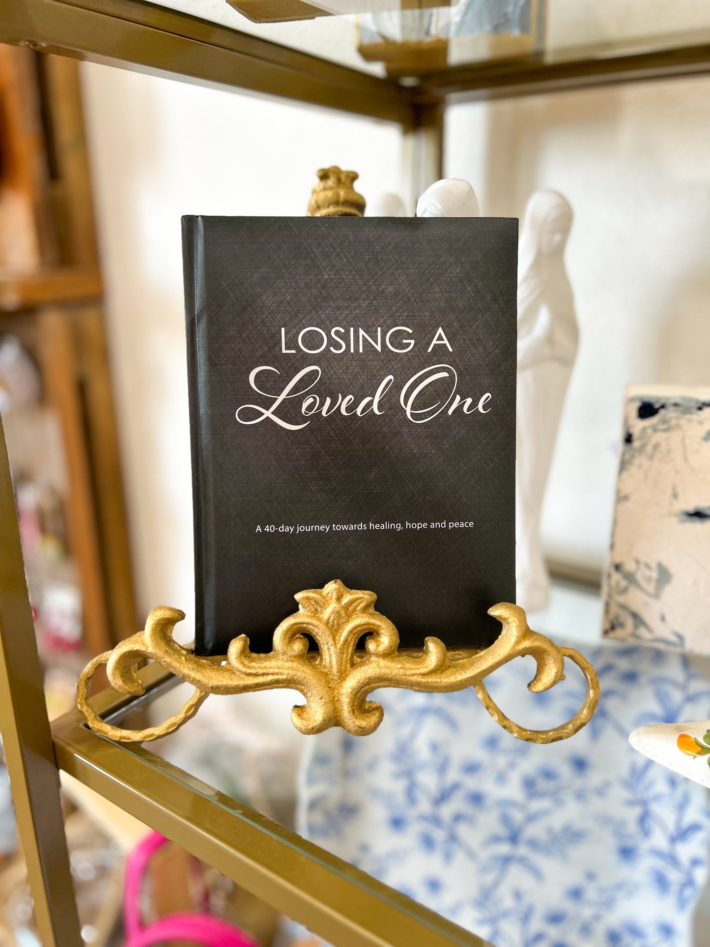 Gold Easel Bible/Book Stand