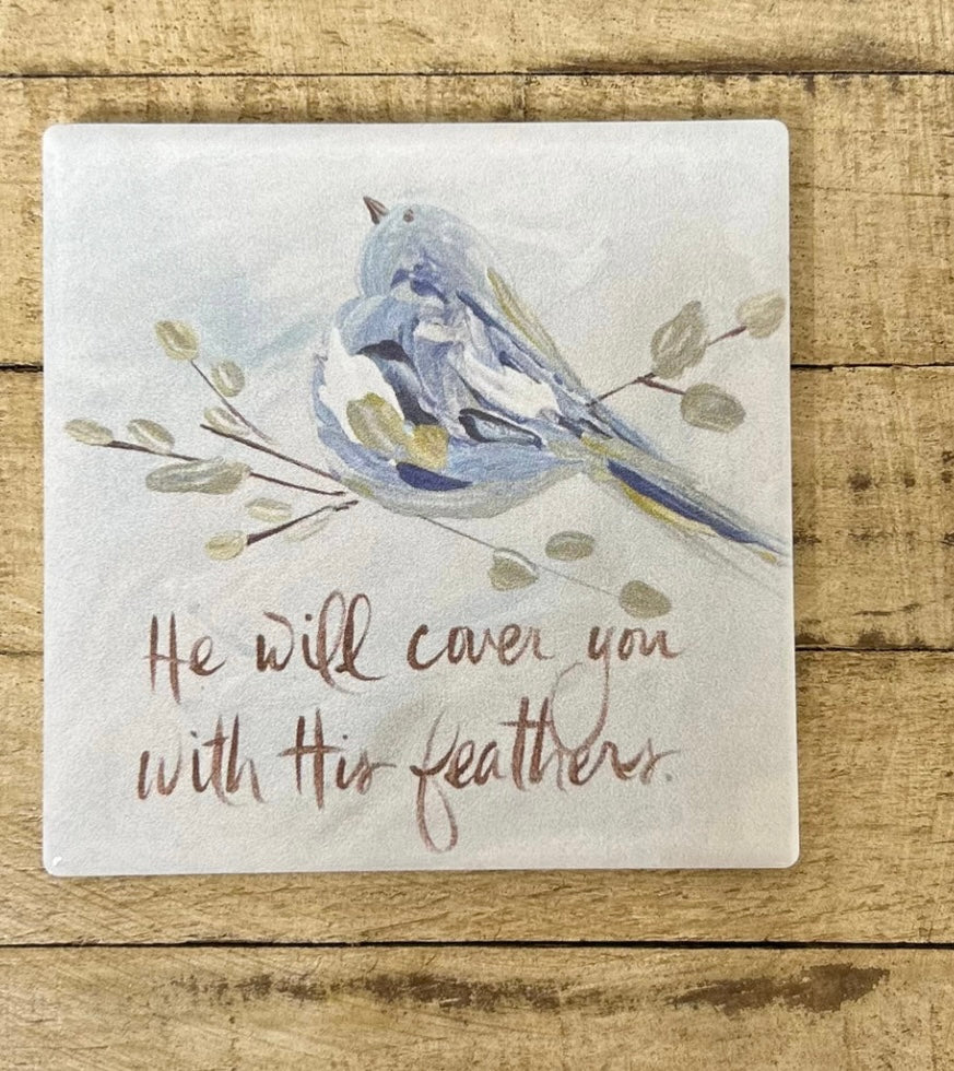 GA He Will Cover Coaster