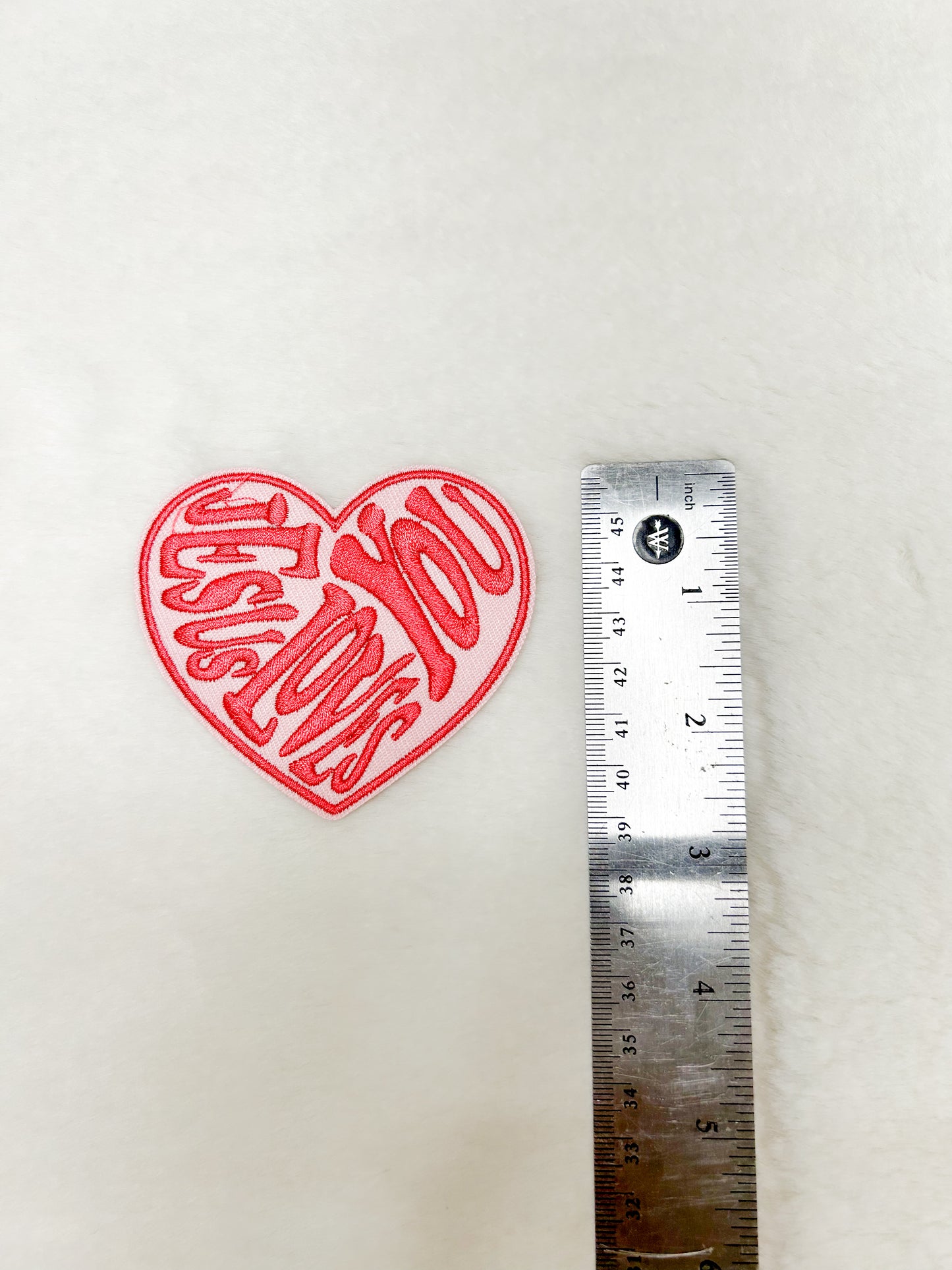 Patch-Heart Jesus Loves You