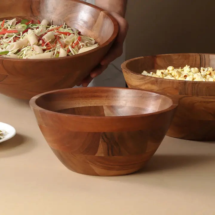 8" Acadia Wooden Bowl