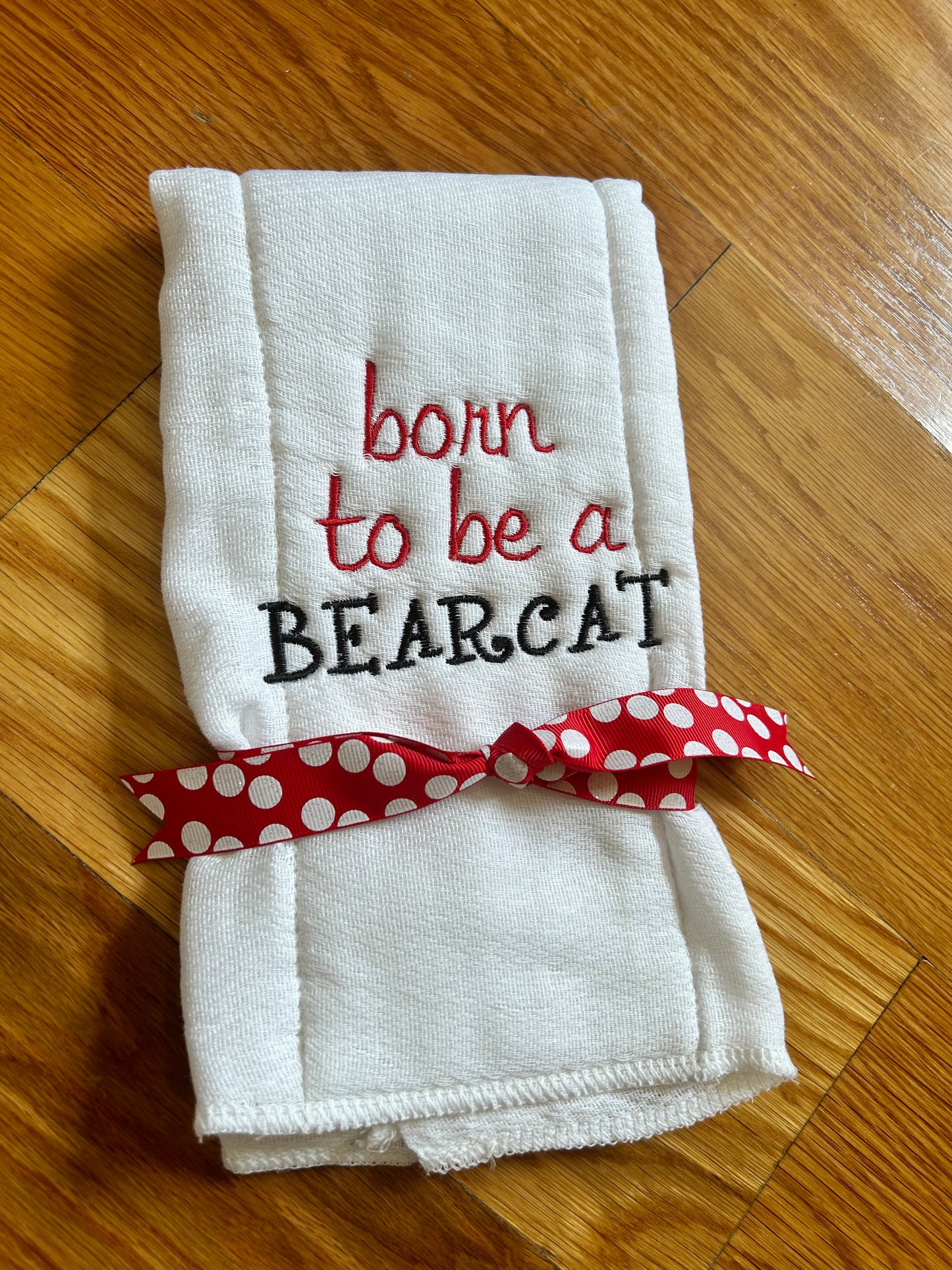Born To Be Burp Cloth