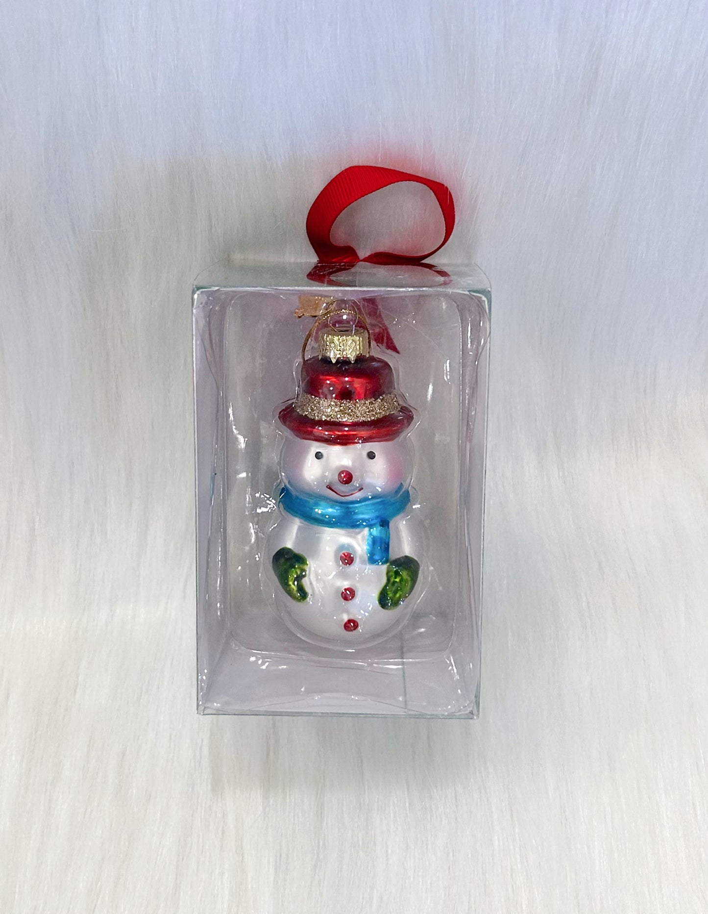 Snowman Medallion Collection Ornament