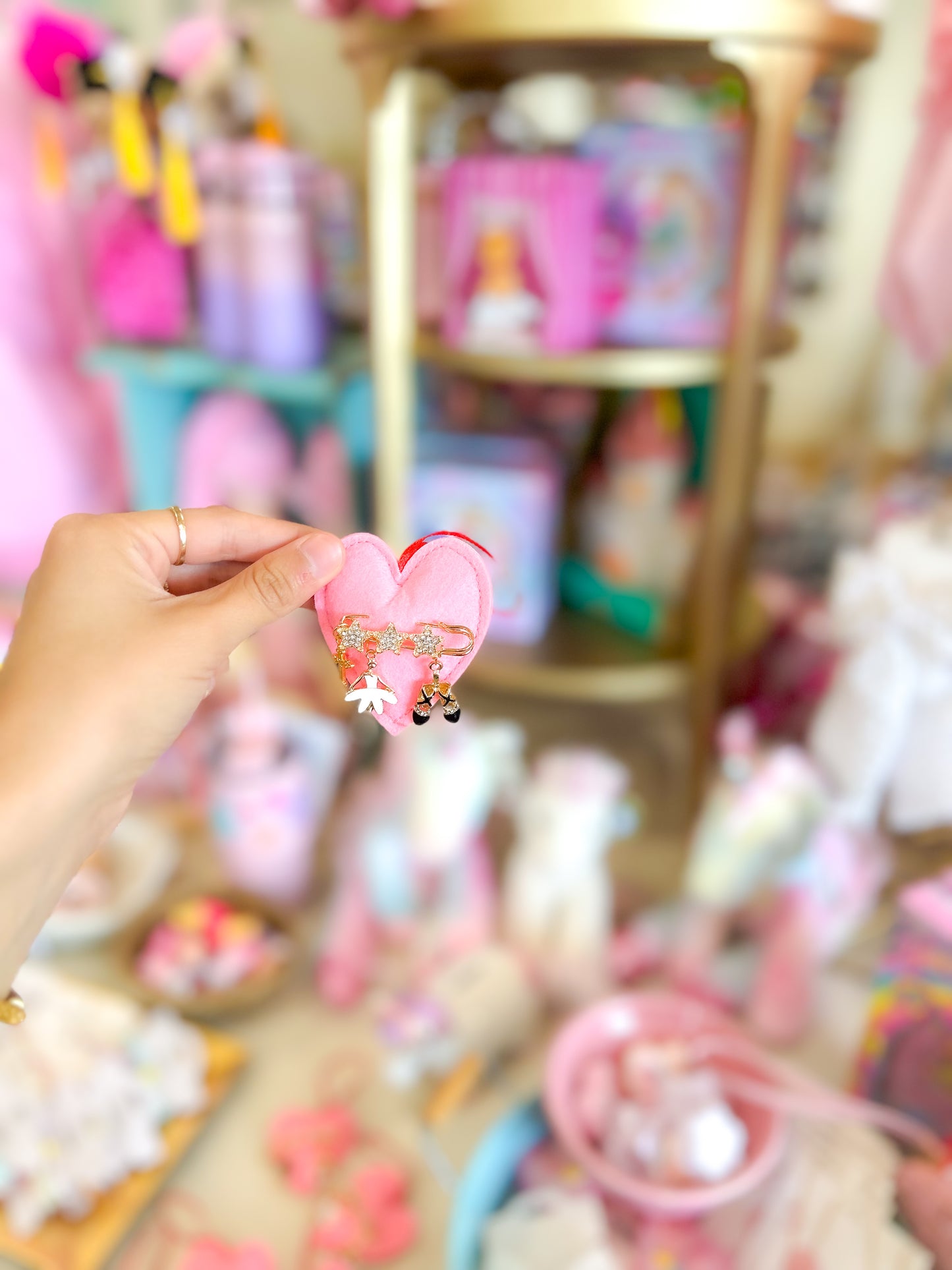 Open Book Star Ballerina Pin