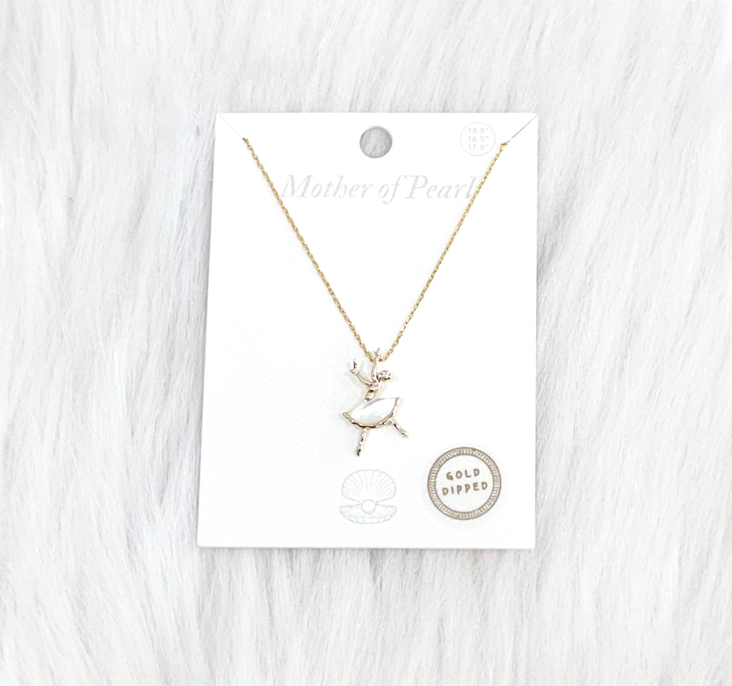 Pearl Ballerina Necklace