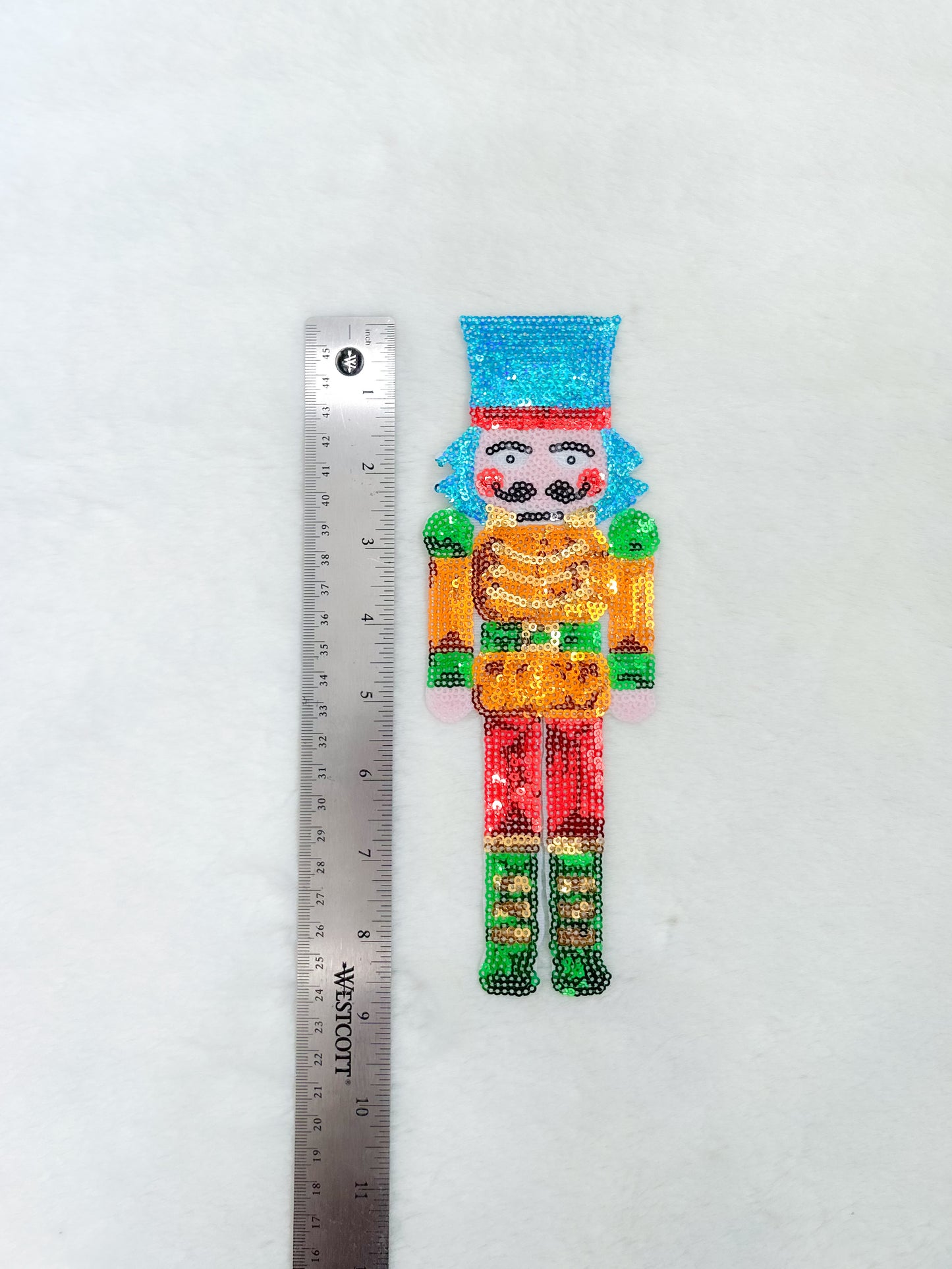 Patch-Saphire Nutcracker
