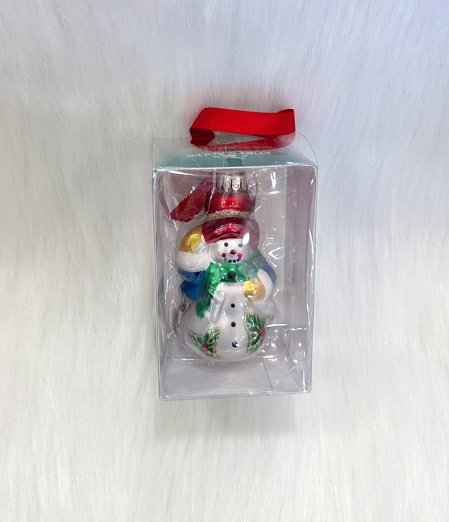 Snowman Medallion Collection Ornament