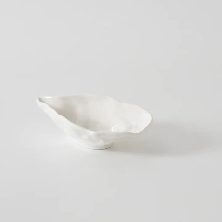 Small Oyster All White Bowl