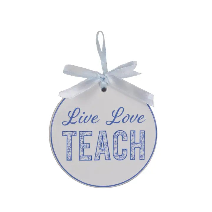Aldridge Teach Ornament