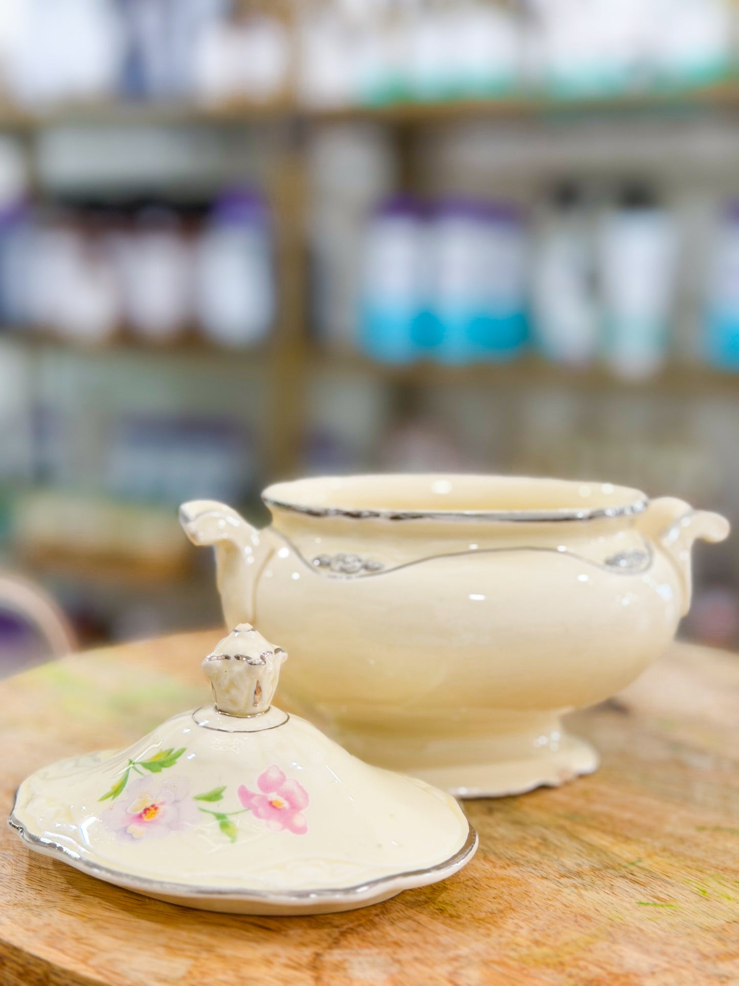 The Virginia Rose Sugar Bowl