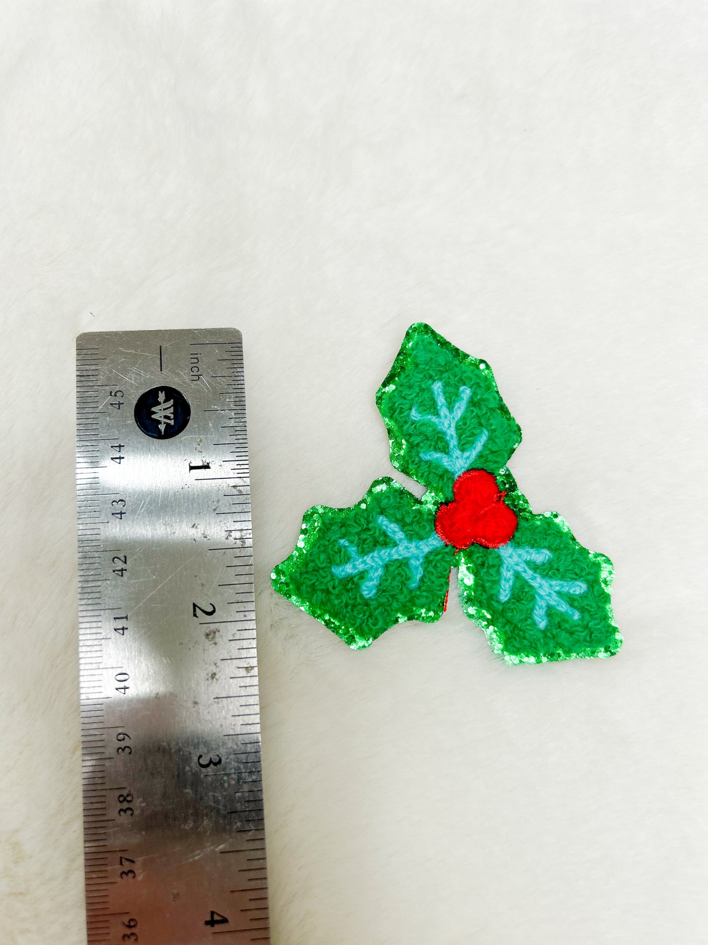 Patch-Mini Felt Mistletoe