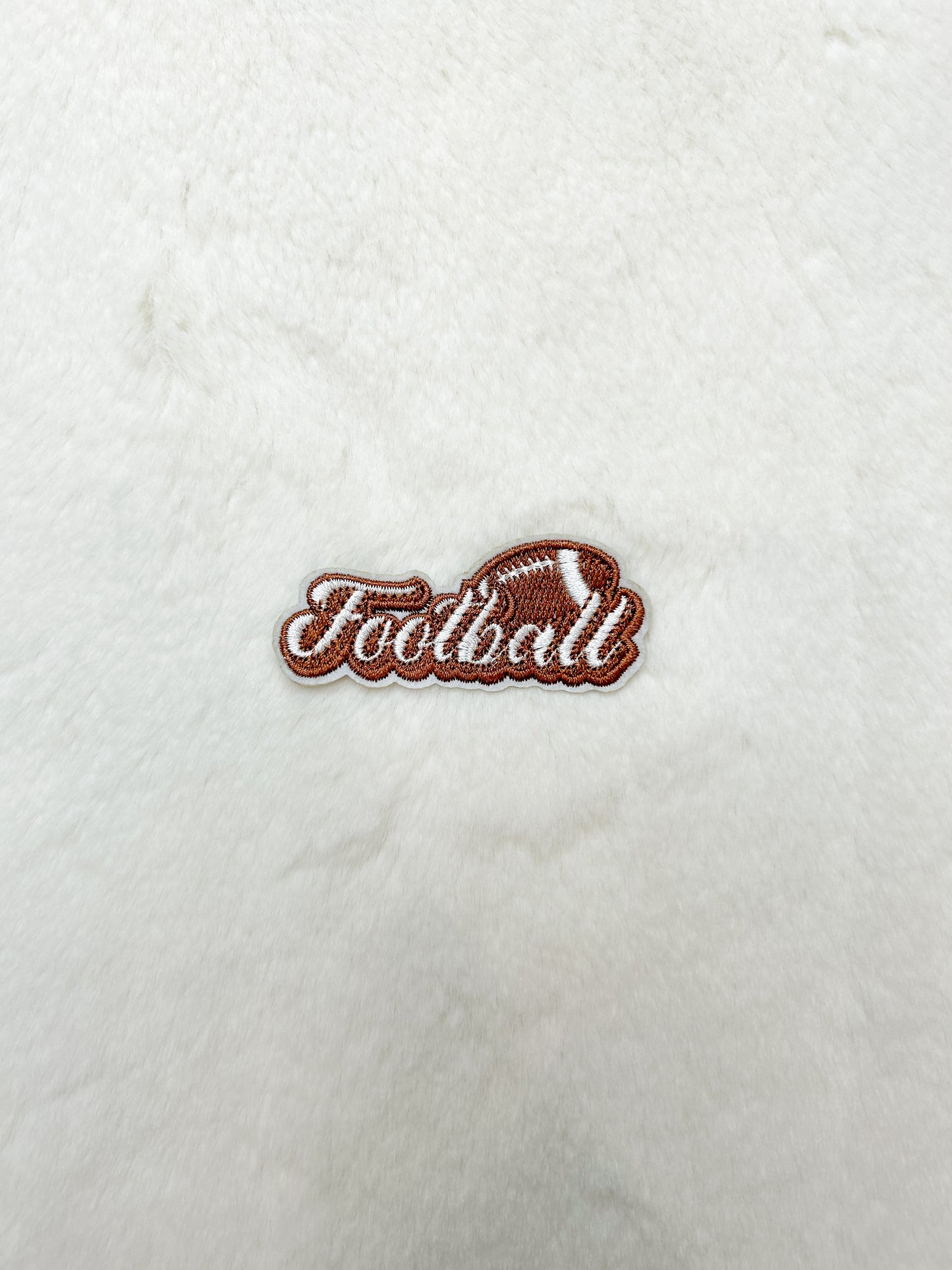 Patch- Mini Brown Football