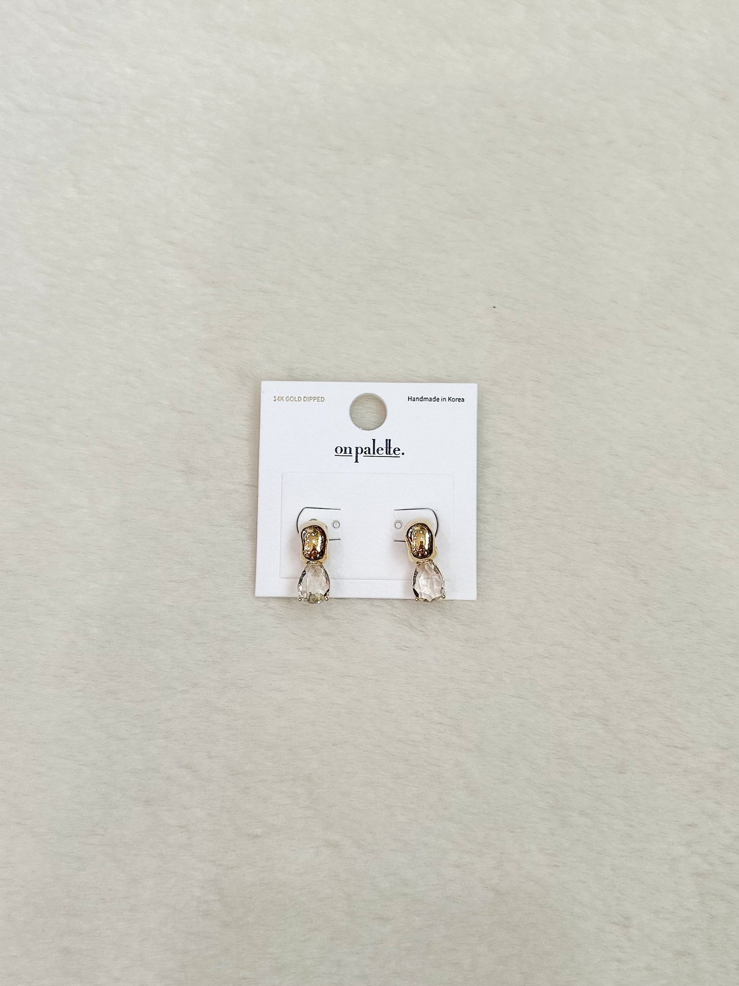 Talia Gold Hoop Diamond Earring