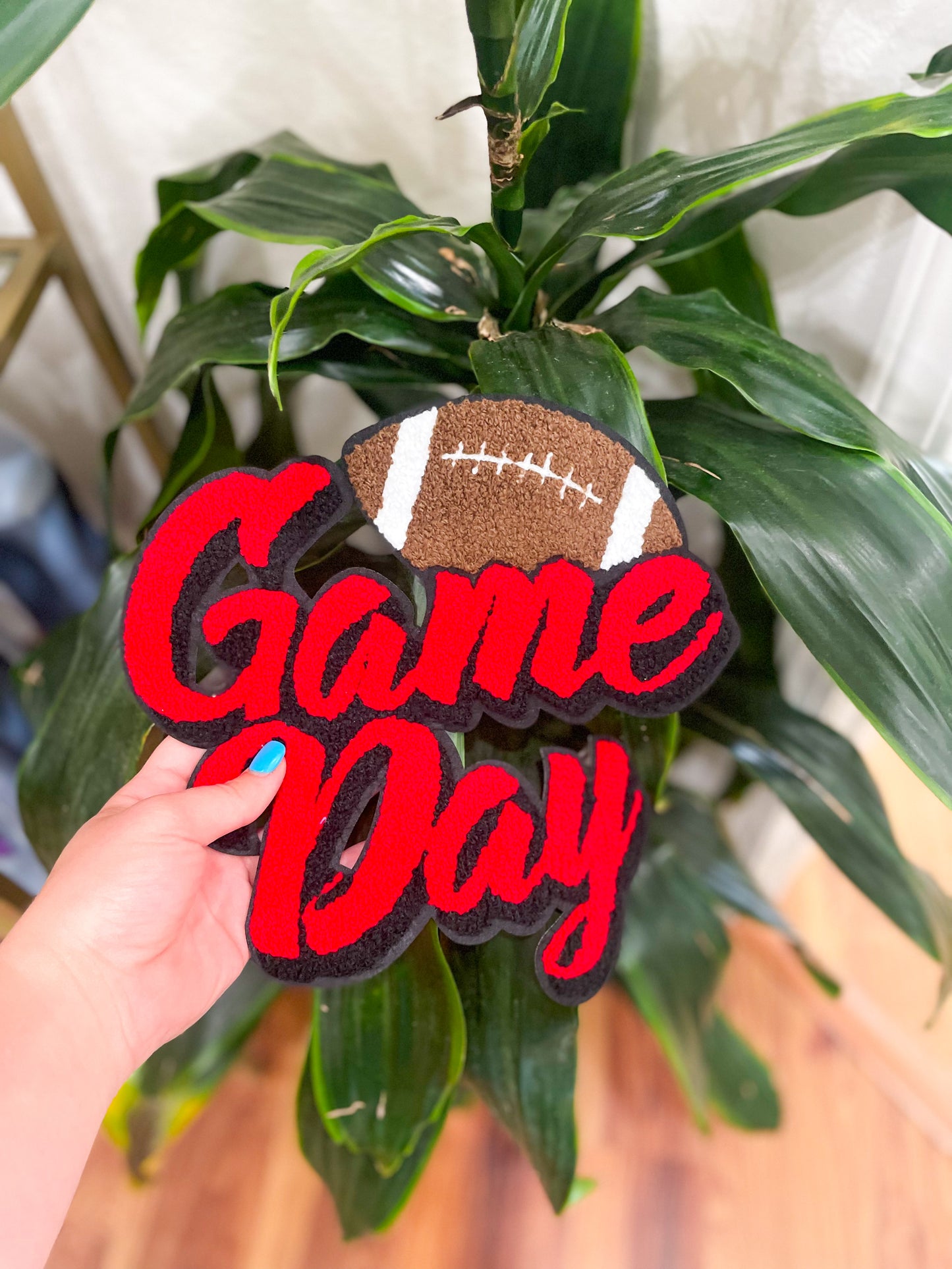 Patch- Game Day Red