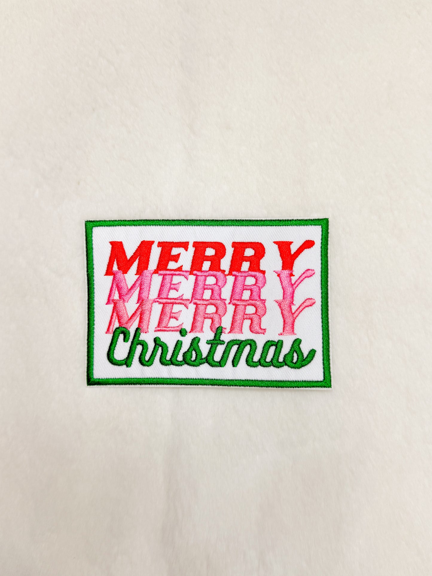 Patch- Merry Merry Merry Christmas