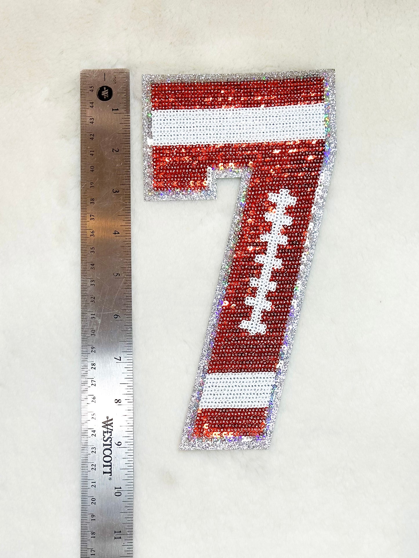 Patch- Football Number 7