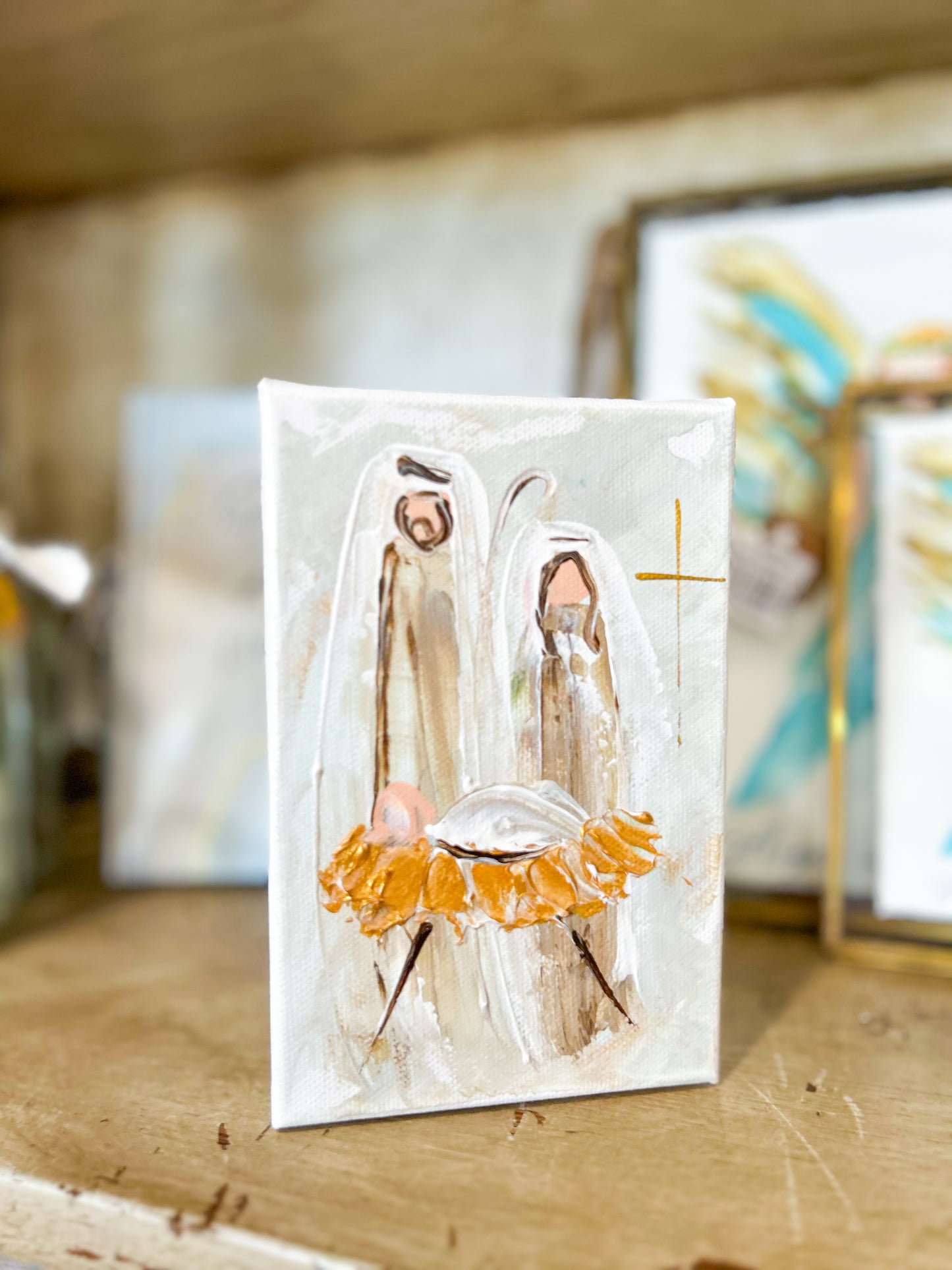 Gospel News 4x6 Oh Holy Night Canvas Art