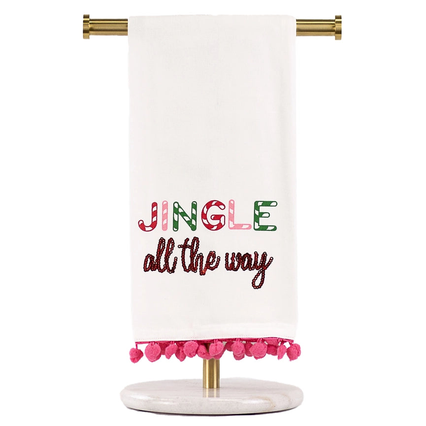 Jingle All the Way Hand Towel