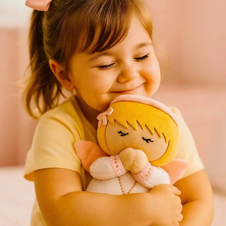 Guardian Angel Girls Catholic Plush Doll | Angel Plush