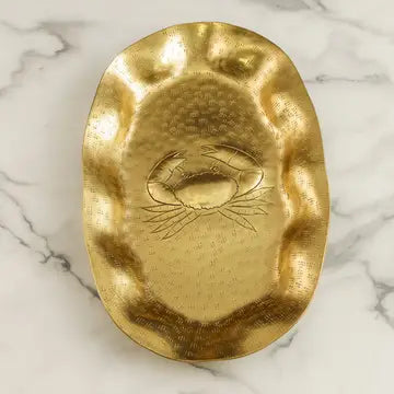 Oval Crab Serving Tray