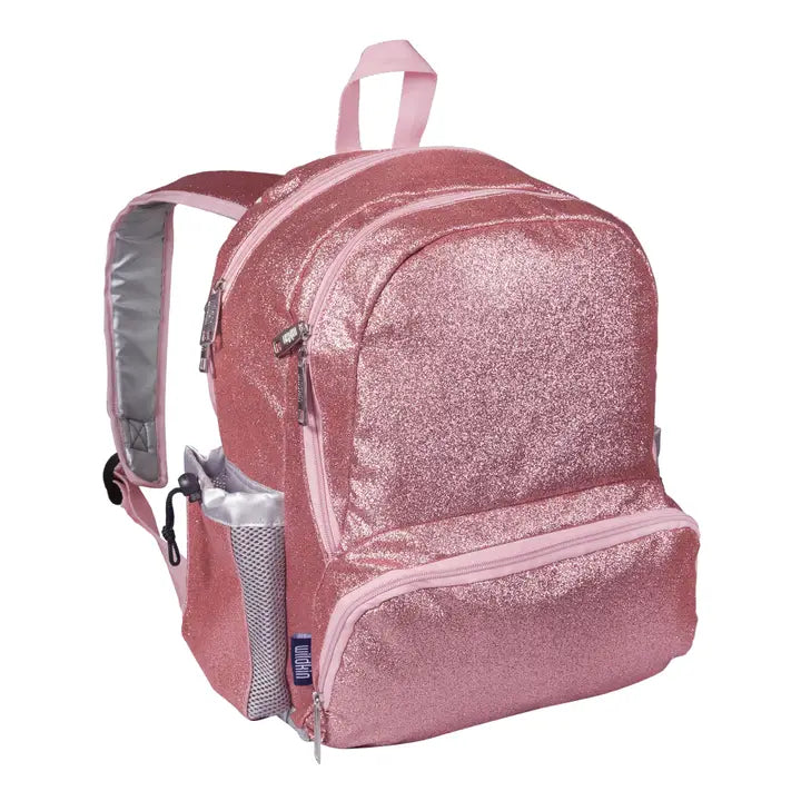 Pink Glitter 17inch Backpack