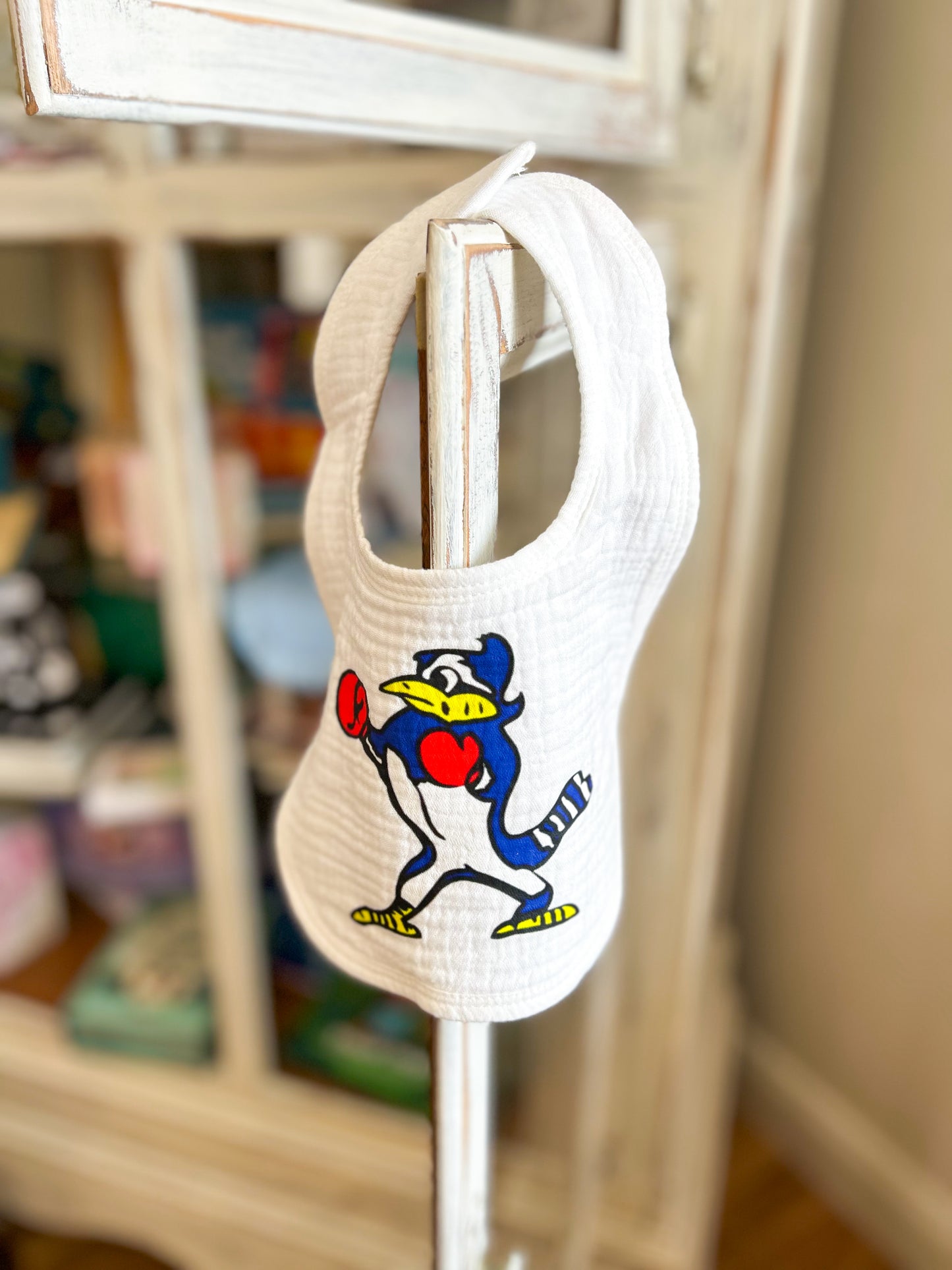 Baby Blue Jay Bib