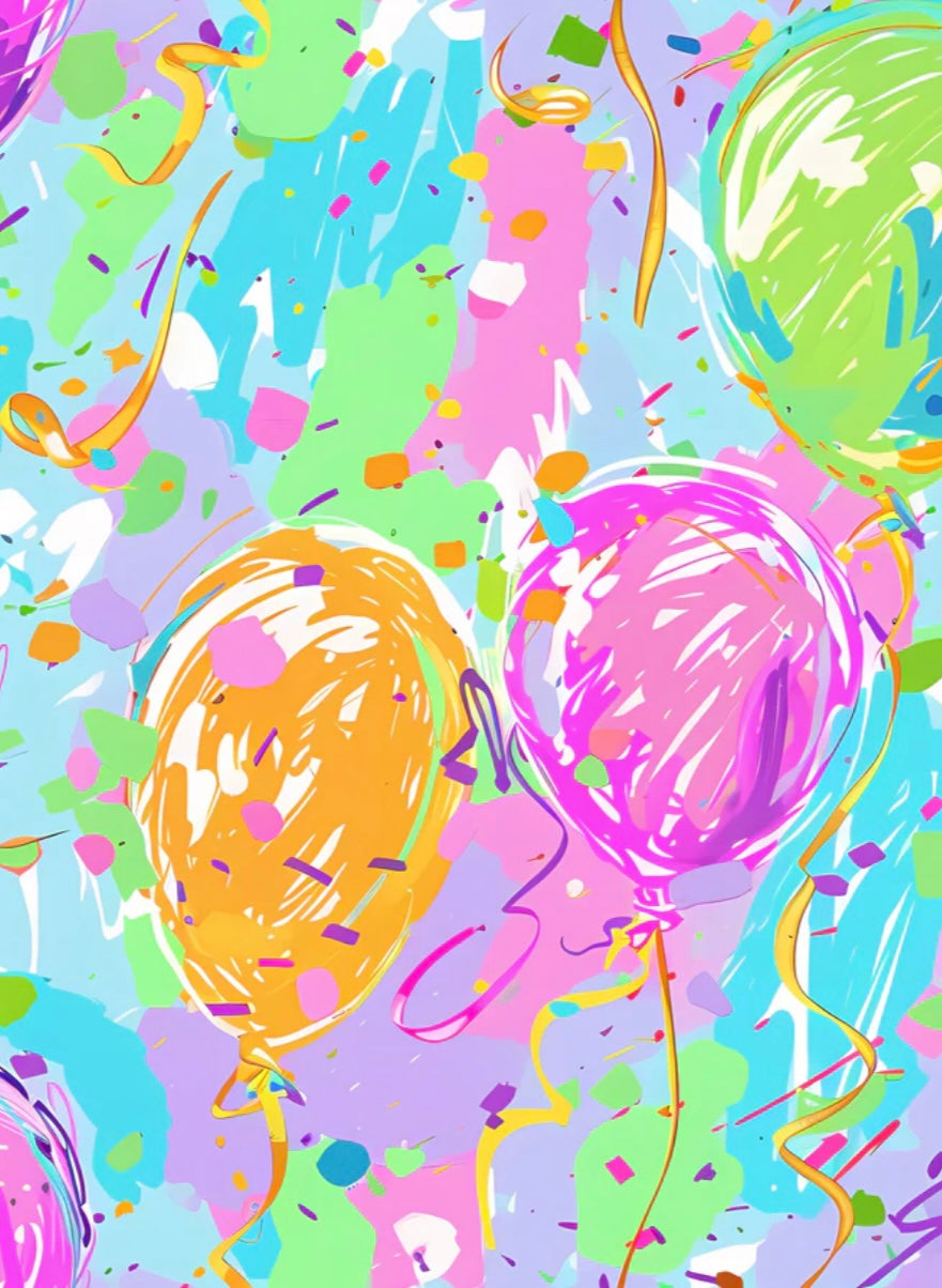 Beau Bottle Happy Birthday Balloons- La Marica Edition