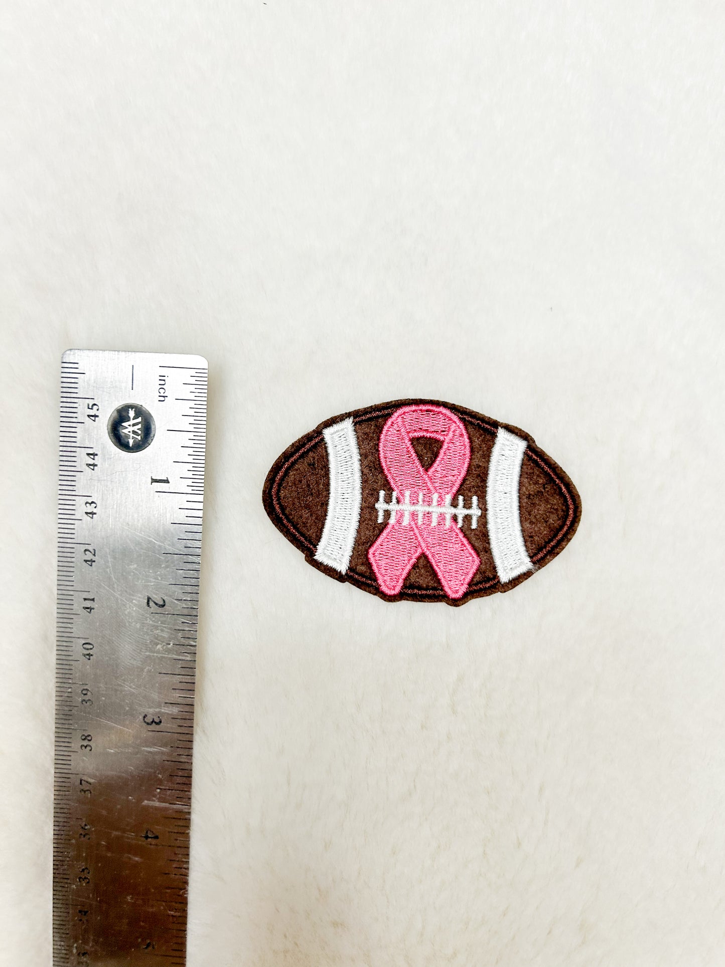 Patch- Mini Football Breast Cancer Awareness