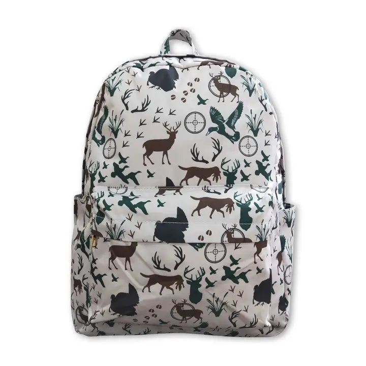 Deer Duck Turkey Hunting Boy Backpack