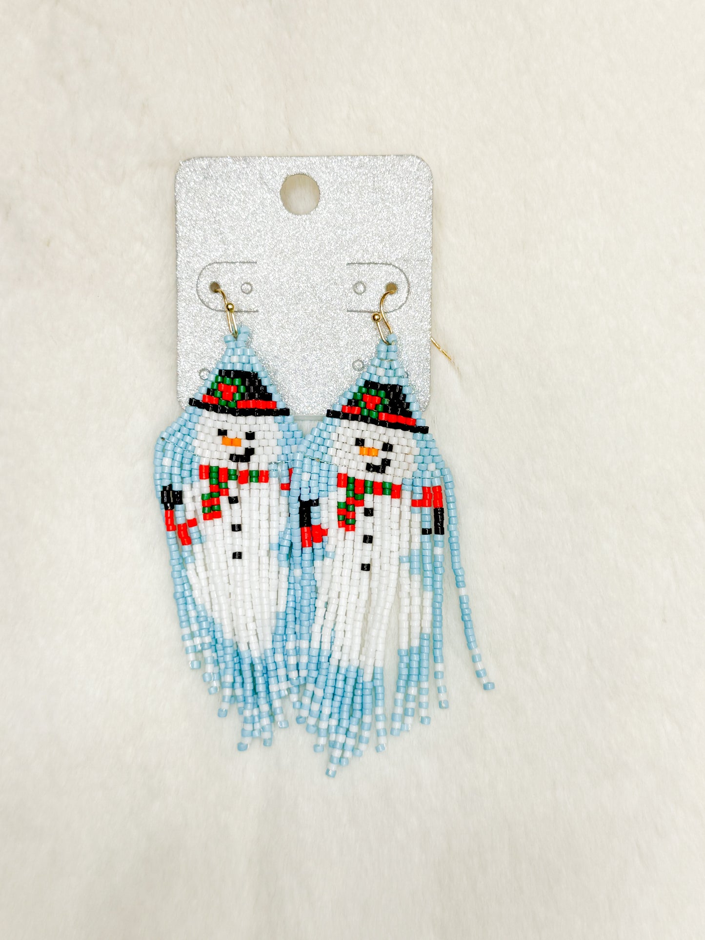 The Best Christmas Hanging Beaded Earrings