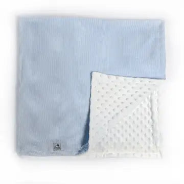 Seersucker Minky Dot Blanket