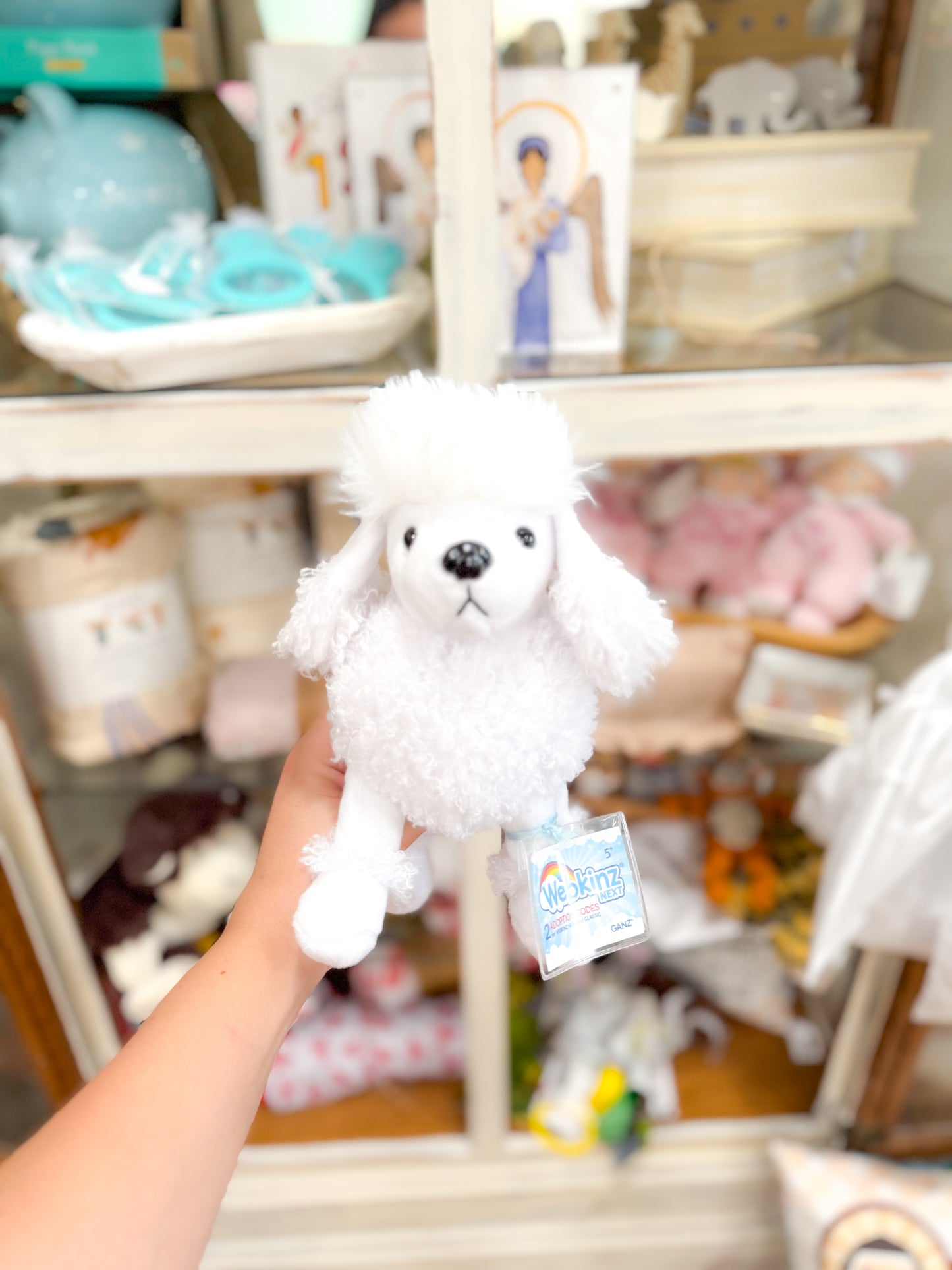 Webkinz White Poodle Plush