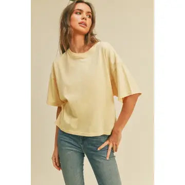 Protrend Blank Long Boyfriend Tee