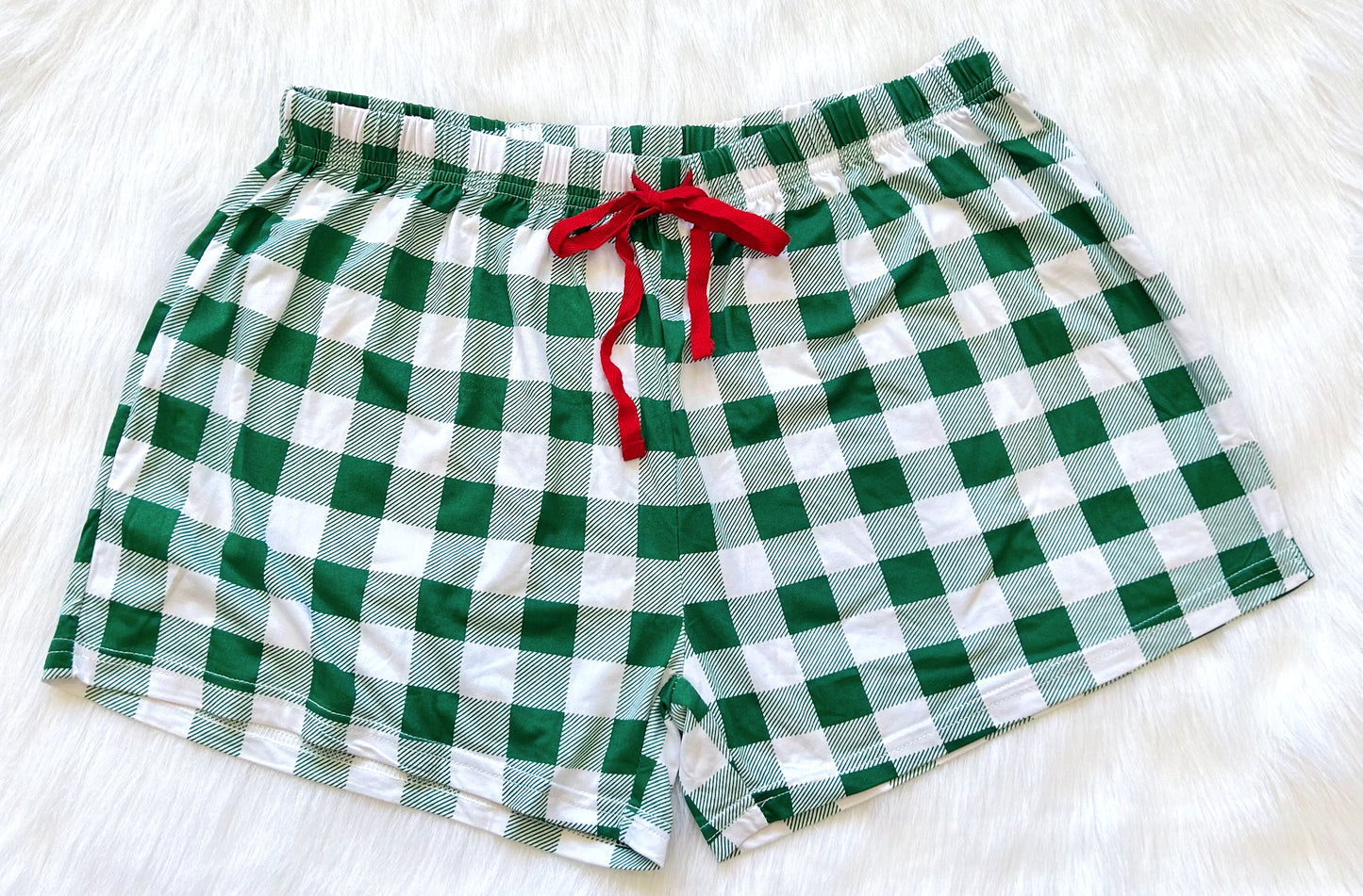 Holiday Gingham Shorts