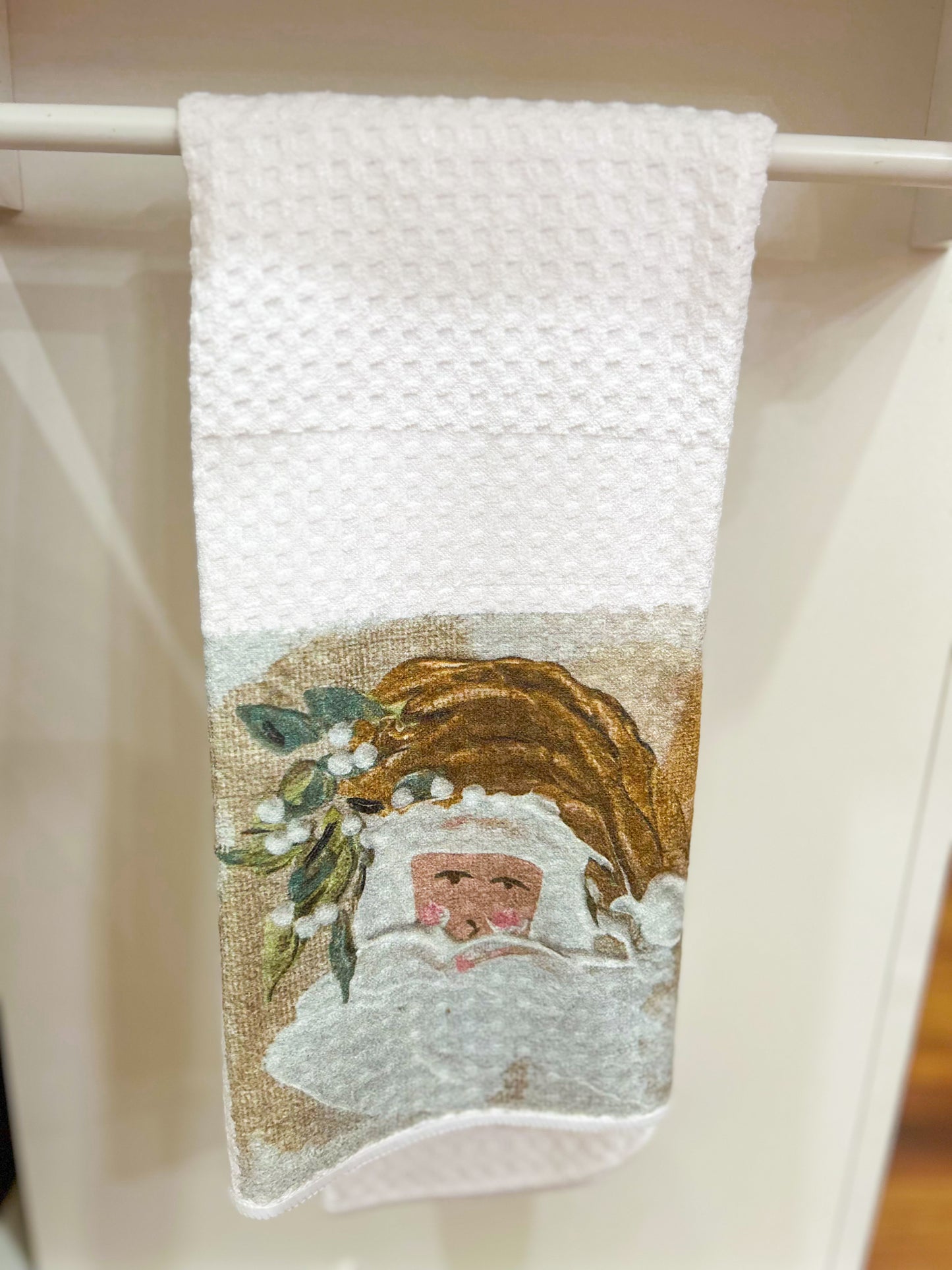 GA Gold Santa Towel