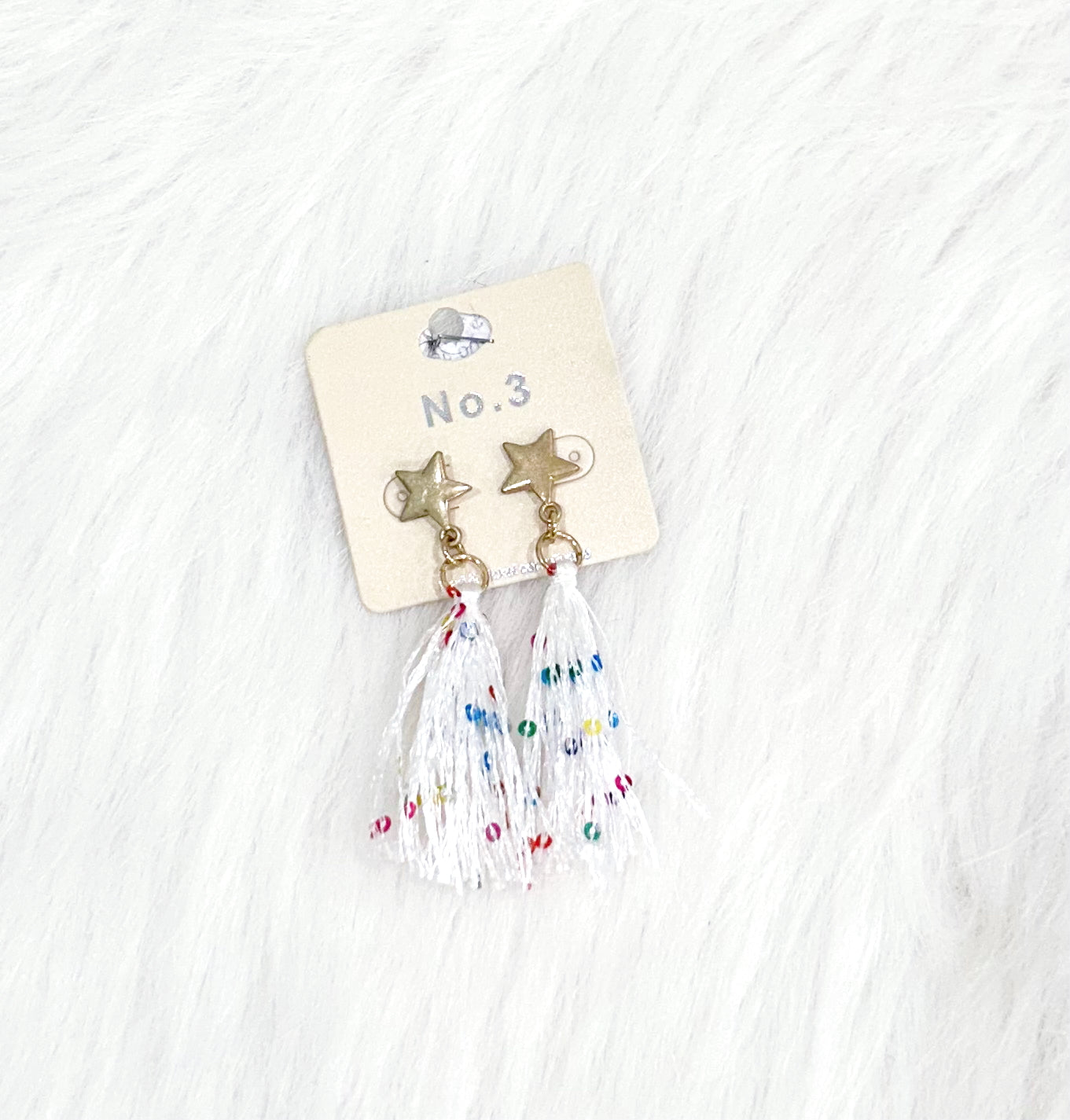 Star Fringe Earrings