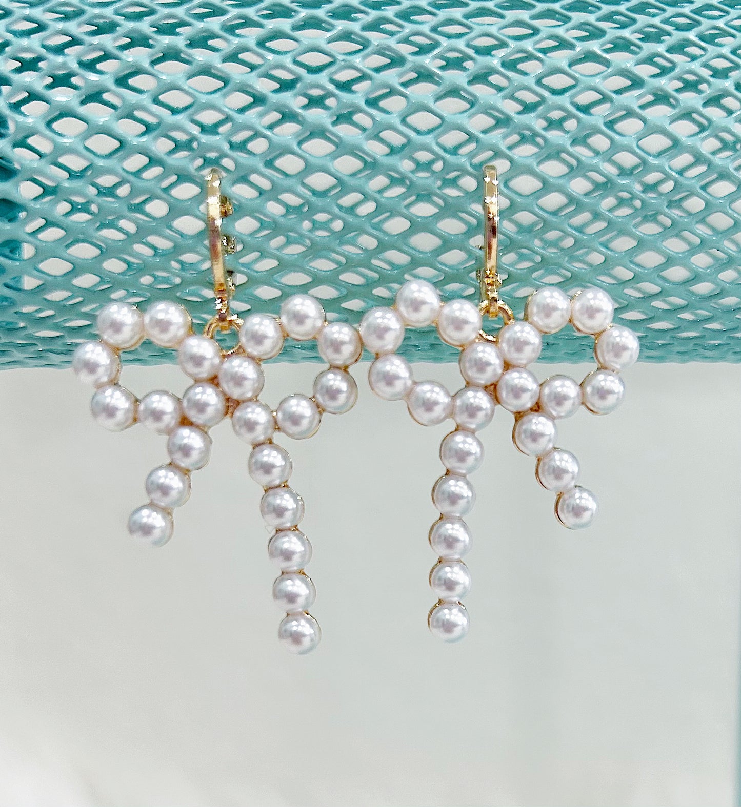 Lucille Pearl Dangle Earrings