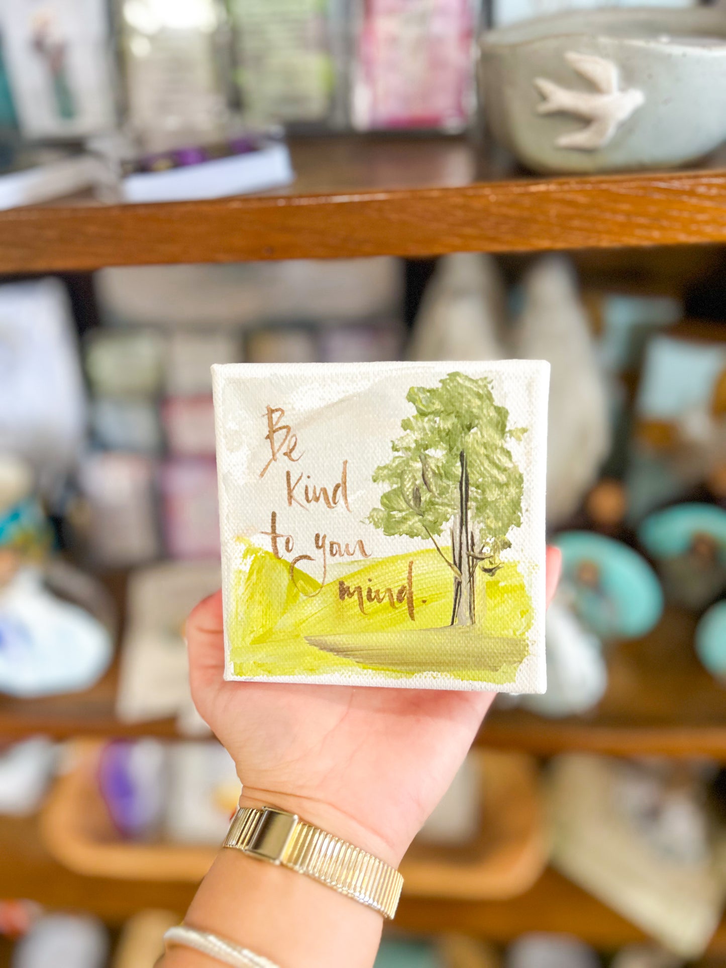 4x4 Be Kind to Your Mind with Tree
