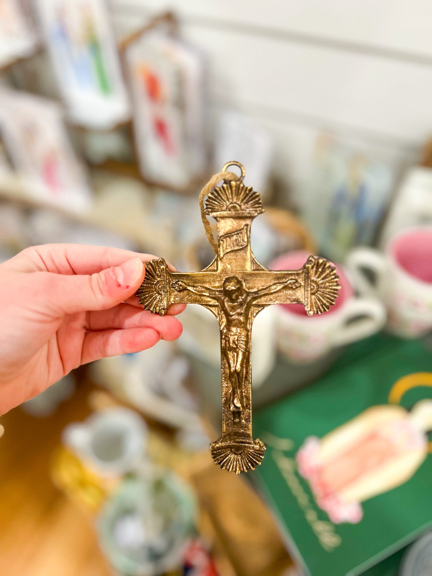 Bronze Jesus Crucifix