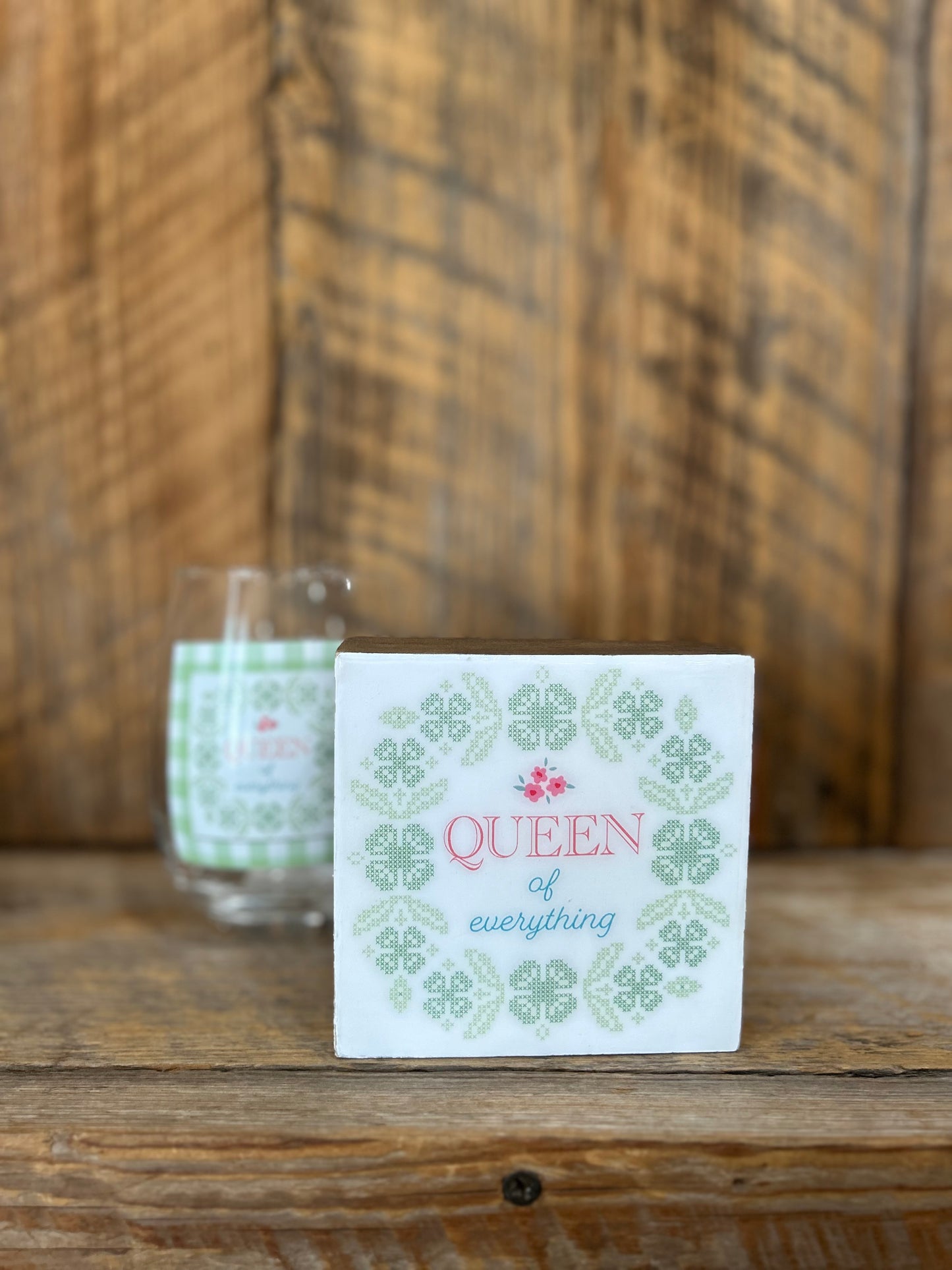 Queen Of Everything Quote Block