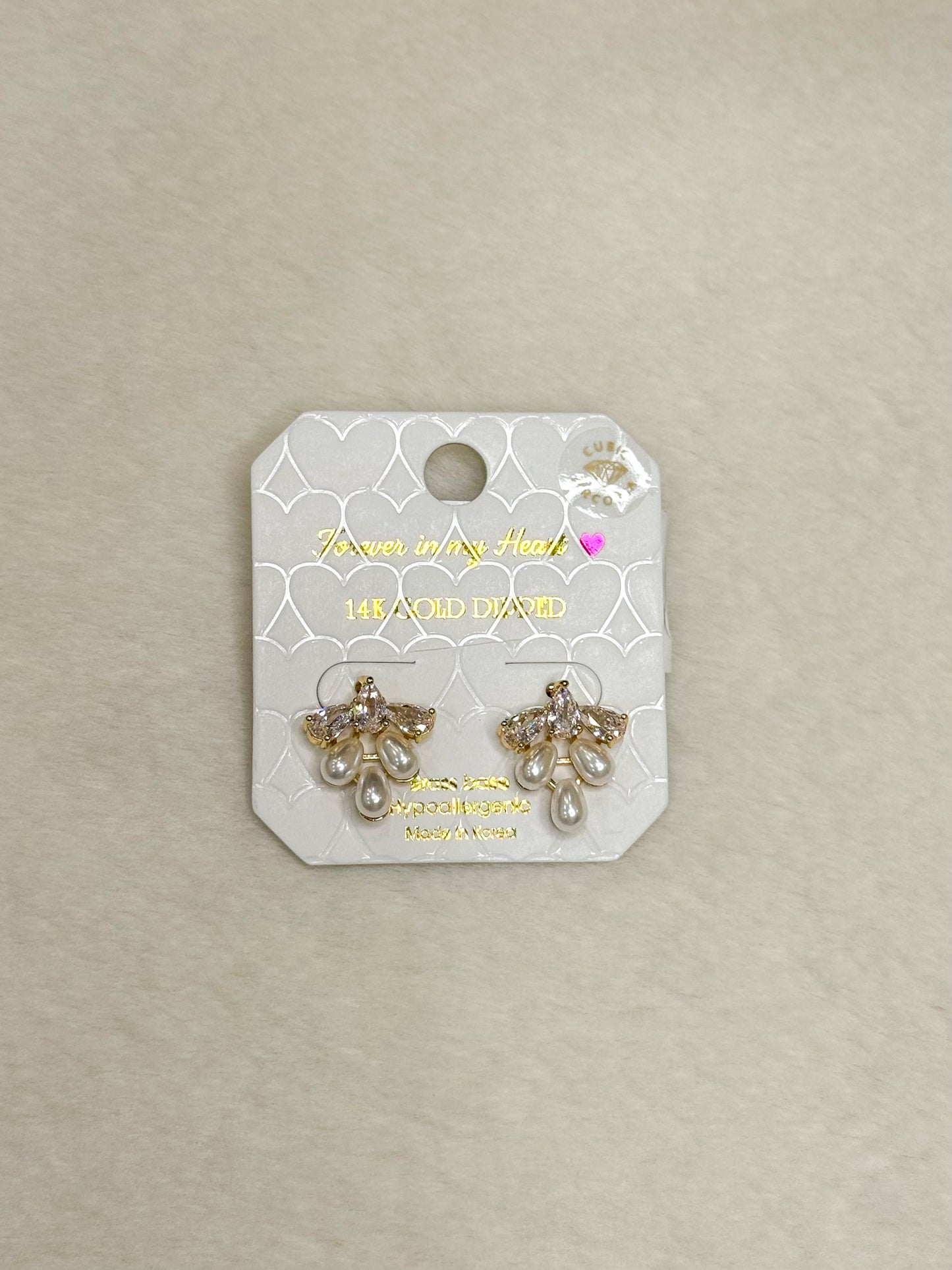 Forever in my Heart Dewdrop Pearls