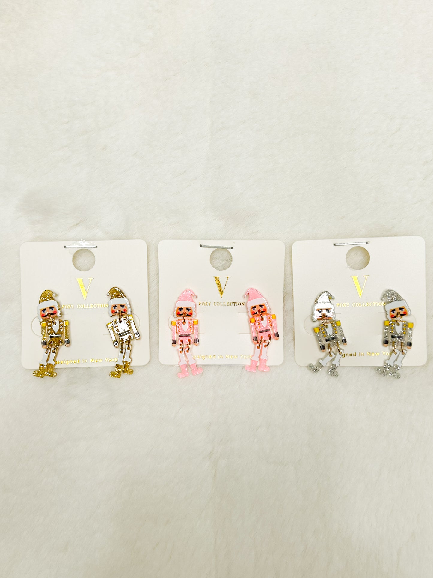 Top Seller Mini Nutcracker Christmas Earrings