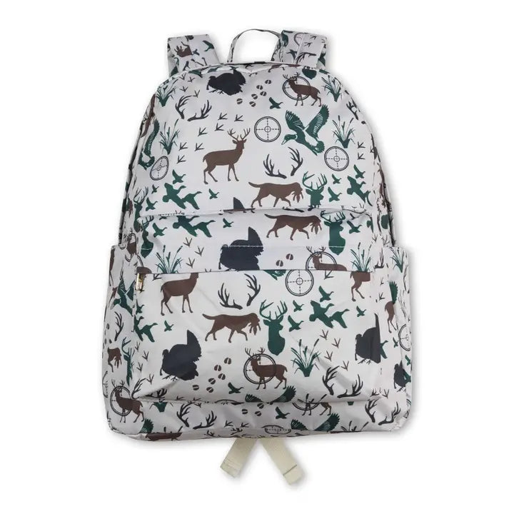 Deer Duck Turkey Hunting Boy Backpack