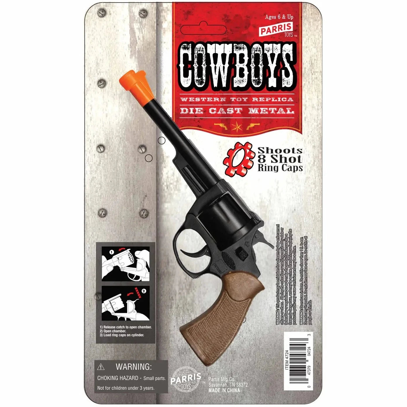 8 Shot Toy Pistol