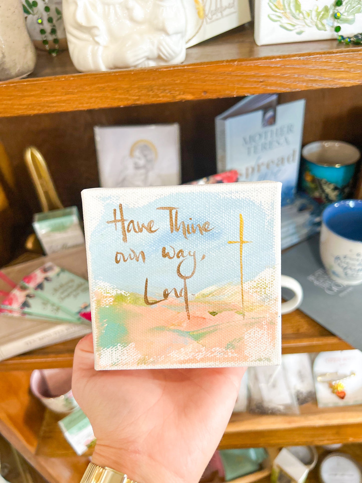 4x4 Have Thine Own Way Lord Gold Criss Colorful Background